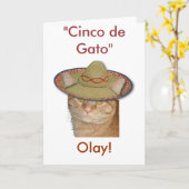 Cinco de Mayo Karte (Gelbe Blume)