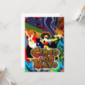 Cinco de Mayo Karte (Vorderseite/Rückseite Beispiel)