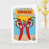 Cinco De Mayo Karte (Gelbe Blume)