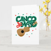 Cinco de Mayo Karte (Gelbe Blume)