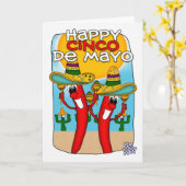 Cinco De Mayo Karte (Gelbe Blume)
