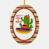 Cinco de mayo keramik ornament (Vorne)