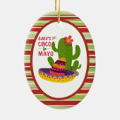 Cinco de mayo keramik ornament (Hinten)