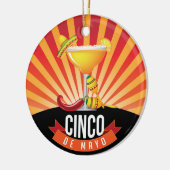 Cinco de Mayo Keramik Ornament (Links)