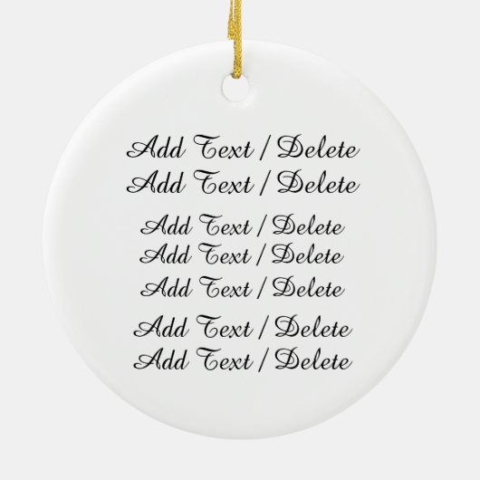 Cinco de Mayo Keramik Ornament (Hinten)