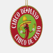 Cinco de Mayo Keramikornament (Rechts)