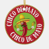 Cinco de Mayo Keramikornament (Vorne)