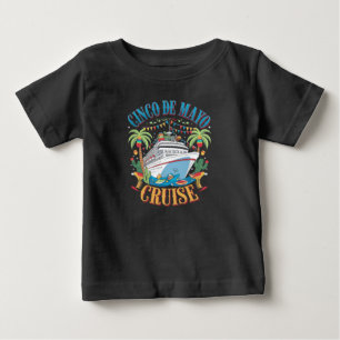 Cinco De Mayo Kreuzfahrt Mexiko Mexikanisches Schi Baby T-shirt