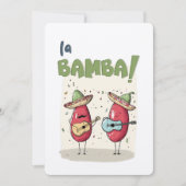 Cinco de Mayo La Bamba Chili Jam & Spicy Strings Einladung (Vorderseite)