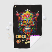 Cinco De Mayo Lächeln Golfhandtuch (Insitu)