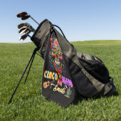 Cinco De Mayo Lächeln Golfhandtuch (Gras)