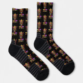 Cinco De Mayo Lächeln Socken (Rechts)