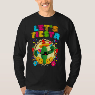 Cinco De Mayo Lasse Fiesta Cactus Sombrero Hat T-Shirt