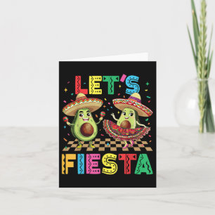 Cinco De Mayo Lasse Fiesta Mexican Funny Avocado M Karte