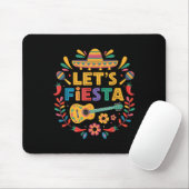 Cinco De Mayo Lasse Fiesta Mexico Funny Mexican Pa Mousepad (Mit Mouse)