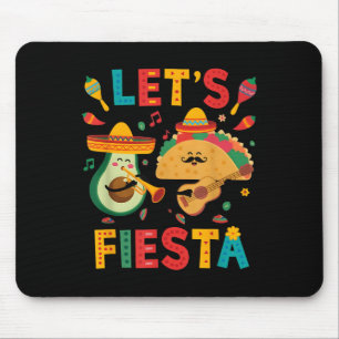 Cinco De Mayo Lasse Fiesta Mexico Funny Mexican Pa Mousepad