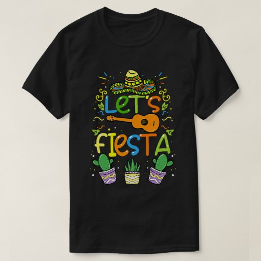 Cinco de Mayo Lasse Fiesta Party T-Shirt (Design vorne)