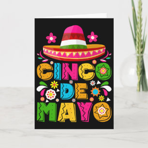 Cinco De Mayo Lasst Fiesta Squad 5 De Mayo Mexikan Karte