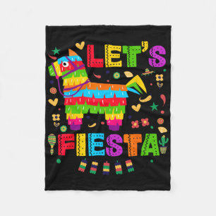 Cinco De Mayo Lasst uns Fiesta mexikanische Frauen Fleecedecke