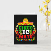 Cinco de Mayo Lets Fiesta Squad 5 Karte (Gelbe Blume)