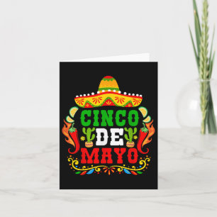 Cinco de Mayo Lets Fiesta Squad 5 Karte