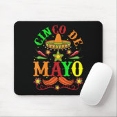 Cinco de Mayo Lets Fiesta Squad 5 Mousepad (Mit Mouse)