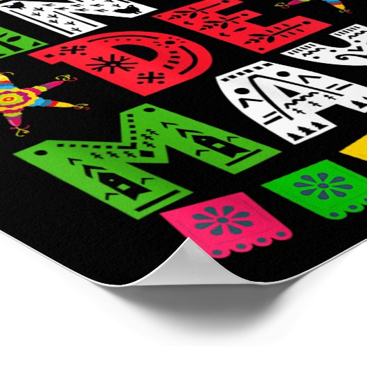 Cinco de Mayo Lets Fiesta Squad 5 Poster (Ecke)