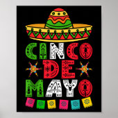Cinco de Mayo Lets Fiesta Squad 5 Poster (Vorne)