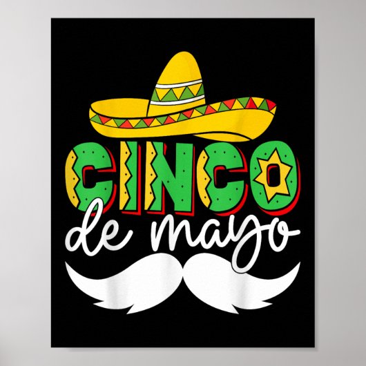 Cinco de Mayo Lets Fiesta Squad 5 Poster (Vorne)
