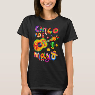 Cinco de Mayo Lets Fiesta Squad 5 T-Shirt