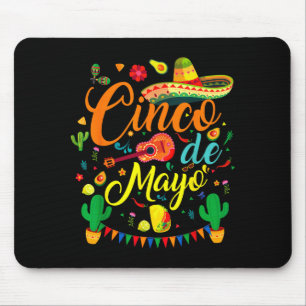 Cinco de mayo lustige mexikanische Fiesta-Party 5  Mousepad
