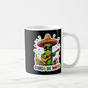 Cinco de Mayo lustiger mexikanischer Kaktus Sonnen Kaffeetasse