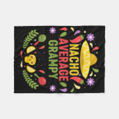Cinco De Mayo Lustiger Nacho Durchschnittlicher Op Fleecedecke (Vorderseite (Horizontal))
