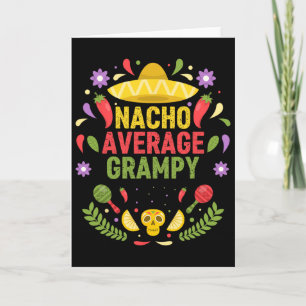 Cinco De Mayo Lustiger Nacho Durchschnittlicher Op Karte