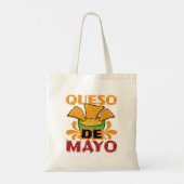 Cinco de Mayo Lustiger Queso-Witz Tragetasche (Rückseite)