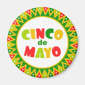 Cinco de Mayo Magnet (Vorne)