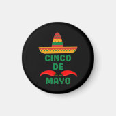 Cinco De Mayo Magnet (Vorne)