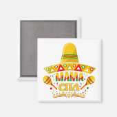 Cinco De Mayo Magnet (Vorderseite/Rückseite)