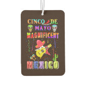 Cinco de Mayo Magnificent Mexico Autolufterfrischer (Rückseite)