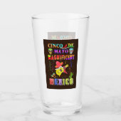 Cinco de Mayo Magnificent Mexico Glas (Vorderseite)
