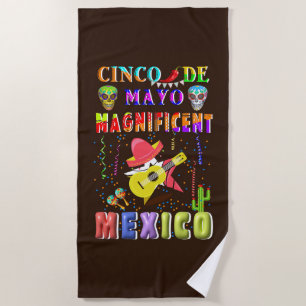 Cinco de Mayo Magnificent Mexico Strandtuch