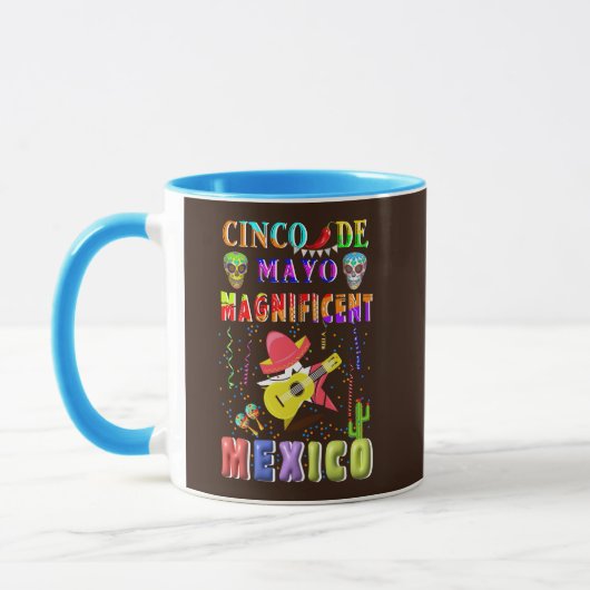 Cinco de Mayo Magnificent Mexico Tasse (Links)
