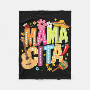 Cinco De Mayo Mamacita Mexican Mama Cita Women Mot Fleecedecke