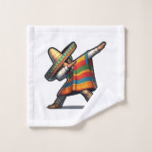 Cinco de Mayo Man Badhandtuch Set (Waschlappen)