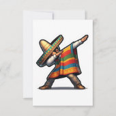 Cinco de Mayo Man Dankeskarte (Vorderseite)