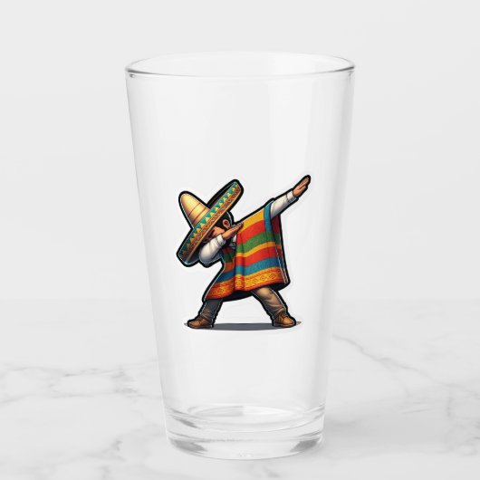 Cinco de Mayo Man Glas (Vorderseite)