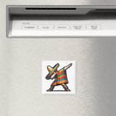 Cinco de Mayo Man Magnet (In Situ (Geschirrspüler))
