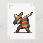 Cinco de Mayo Man Postkarte (Vorne/Hinten)