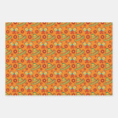 Cinco de Mayo Maracas' Sombreros Geschenkpapier Set (Vorderseite 3)