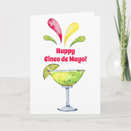 Cinco de Mayo Margarita Card Karte